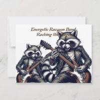 Energetic Raccoon Band: Rocking the Bühne!