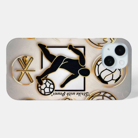 "Energetic Sports Vibes" Case-Mate iPhone Hülle (Rückseite (Horizontal))