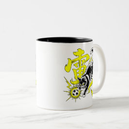    Energetic Thunder Cat Mugs Zweifarbige Tasse