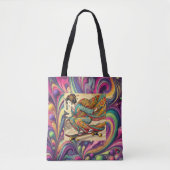 Energetic Ukiyo-e Tote Bag Tasche (Vorderseite)