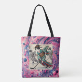 Energetic Ukiyo-e Tote Bag Tasche (Rückseite)