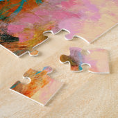 Energetische Abstrakte Malerei Puzzle (Seite)