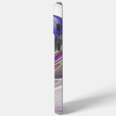 Energetische, farbenfrohe Abstrakte Fraktal Kunst Case-Mate iPhone Hülle (Rückseite / Links)
