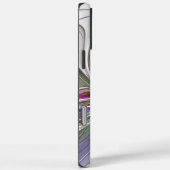 Energetische, farbenfrohe Abstrakte Fraktal Kunst  Case-Mate iPhone Hülle (Rückseite / Rechts)