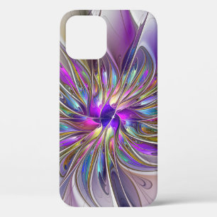 Energetische, farbenfrohe Abstrakte Fraktal Kunst  Case-Mate iPhone Hülle