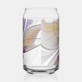 Energetische, farbenfrohe Abstrakte Fraktal Kunst  Dosenglas (Rechts)