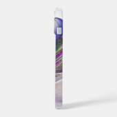 Energetische, farbenfrohe Abstrakte Fraktal Kunst  iPhone 15 Hülle (Linke Seite)