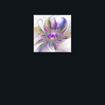 Energetische, farbenfrohe Abstrakte Fraktal Kunst  Leinwanddruck<br><div class="desc">Eine bunte,  kraftvolle Fantasie-Blume,  einzigartige Blumenkunst,  Design für Ihre Leinwand und vieles mehr.</div>