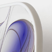 Energetische, farbenfrohe Abstrakte Fraktal Kunst Pickleball Schläger (Linke Seite)