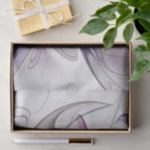 Energetische, farbenfrohe Abstrakte Fraktal Kunst  Seidenpapier (Geschenk)