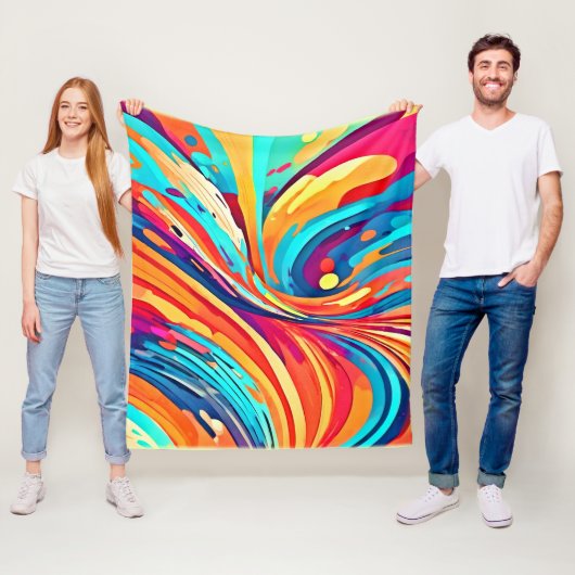 Energetische Harmonie Fleecedecke (Beispiel)