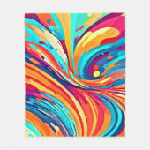 Energetische Harmonie Fleecedecke (Vorderseite)