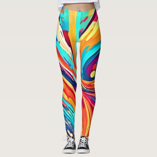 Energetische Harmonie Leggings (Vorderseite)