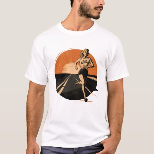 Energetische Liebe: Laufen T-Shirt (Vorderseite)