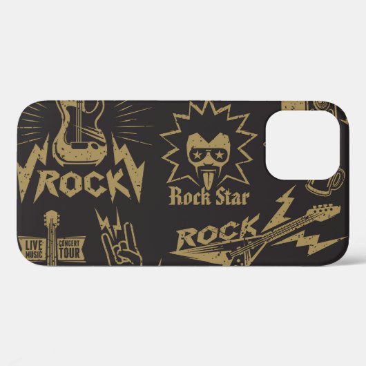 Energetische Rockmusik Case-Mate iPhone Hülle (Rückseite (Horizontal))