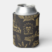 Energetische Rockmusik Dosenkühler (Kanne Vorderseite)
