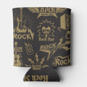 Energetische Rockmusik Dosenkühler (Rückseite)