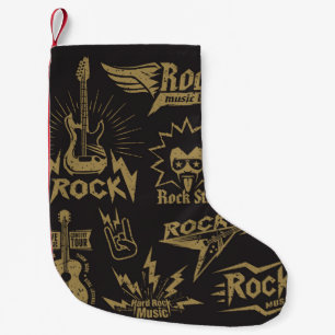 Energetische Rockmusik Kleiner Weihnachtsstrumpf