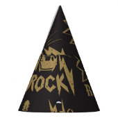 Energetische Rockmusik Partyhütchen (Links)