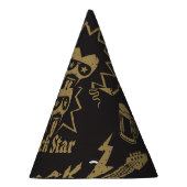 Energetische Rockmusik Partyhütchen (Rechts)