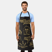 Energetische Rockmusik Schürze (Getragen)