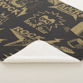 Energetische Rockmusik Sherpadecke (3/4)