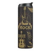 Energetische Rockmusik Thermosbecher (Nach links gedreht)
