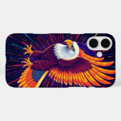 Energetischer Adler in lebhaften Farben - Bold Mob Case-Mate iPhone Hülle (Rückseite (Horizontal))
