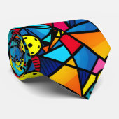 Energetischer Pickleball Flow Krawatte (Gerollt)