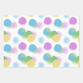 Energetisches Abstraktes Tapezierpapier Geschenkpapier Set (Vorderseite 2)