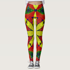 Energie-Blumen-Leggings Leggings