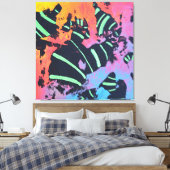 Energie-Code 1E23 - Gespanntes Leinwanddruck (Insitu (Schlafzimmer))