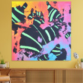 Energie-Code 1E23 - Gespanntes Leinwanddruck (Insitu (Wohnzimmer))
