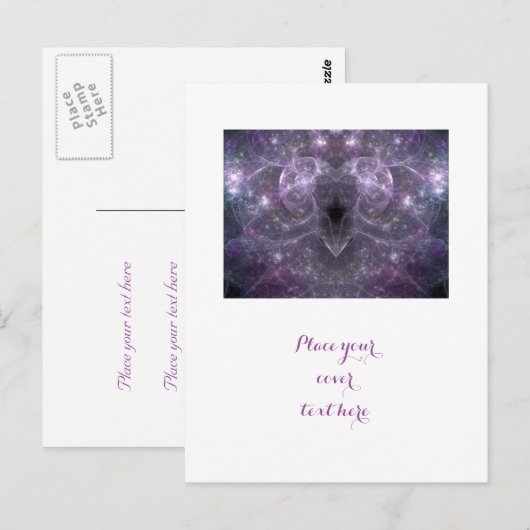 Energie der Liebe Postkarte (Vorne/Hinten)