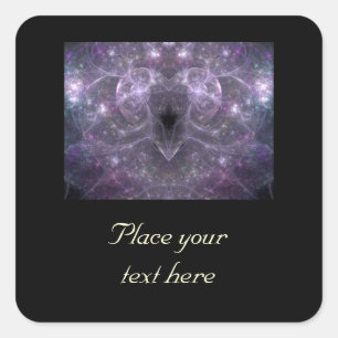 Energie der Liebe Quadratischer Aufkleber