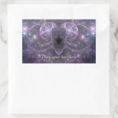 Energie der Liebe Rechteckiger Aufkleber (Tasche)