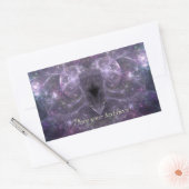 Energie der Liebe Rechteckiger Aufkleber (Umschlag)