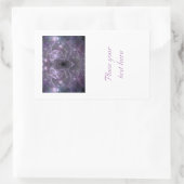 Energie der Liebe Rechteckiger Aufkleber (Tasche)