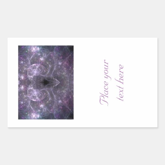 Energie der Liebe Rechteckiger Aufkleber (Vorderseite)