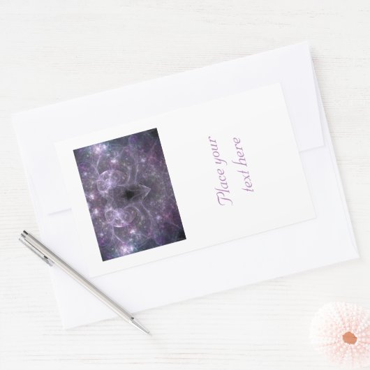 Energie der Liebe Rechteckiger Aufkleber (Umschlag)