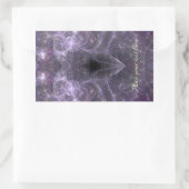 Energie der Liebe Rechteckiger Aufkleber (Tasche)