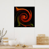 Energie der Schöpfung Poster (Küche)