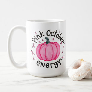 Energie des rosa Oktobers, Rosa Oktober KREBSBEWUS Kaffeetasse
