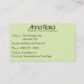 *~* Energie, die Reiki Kristallyoga Reiki Meister Visitenkarte (Rückseite)