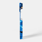 Energie - fokussierte meditative weibliche Gestalt iPhone Hülle (Linke Seite)