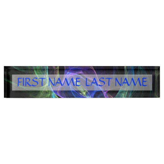 Energie-Fraktal Namensplakette (Vorderseite)