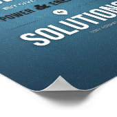 Energie für Lösungen - 8"x10" Art Print Poster (Ecke)