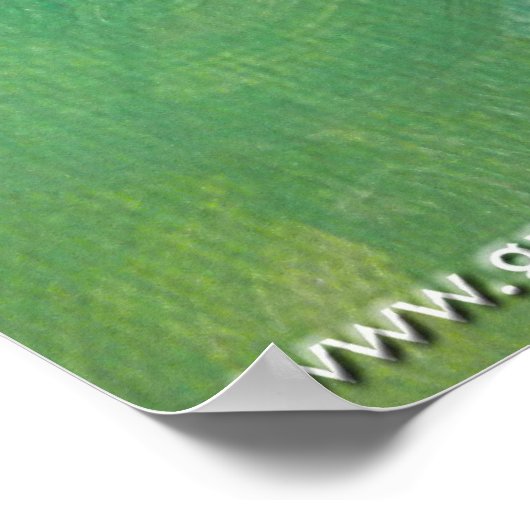 "Energie" Gemälde für Herzkunst Poster (Ecke)