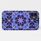 Energie-Gitter-Mandala Case-Mate iPhone Hülle (Rückseite (Horizontal))