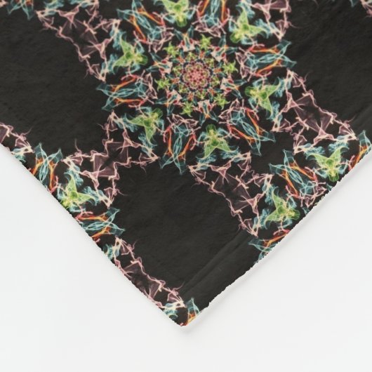 Energie-heilende Fleece-Decken Fleecedecke (Ecke)